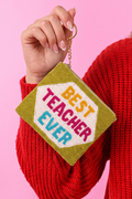 Beaded Coin Purse – Best Teacher Ever