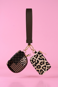 Double Pouch Wristlet – Wild Mix/Safari Chic