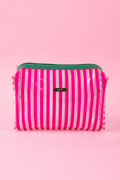 Watermelon Stripes Cosmetic Bag