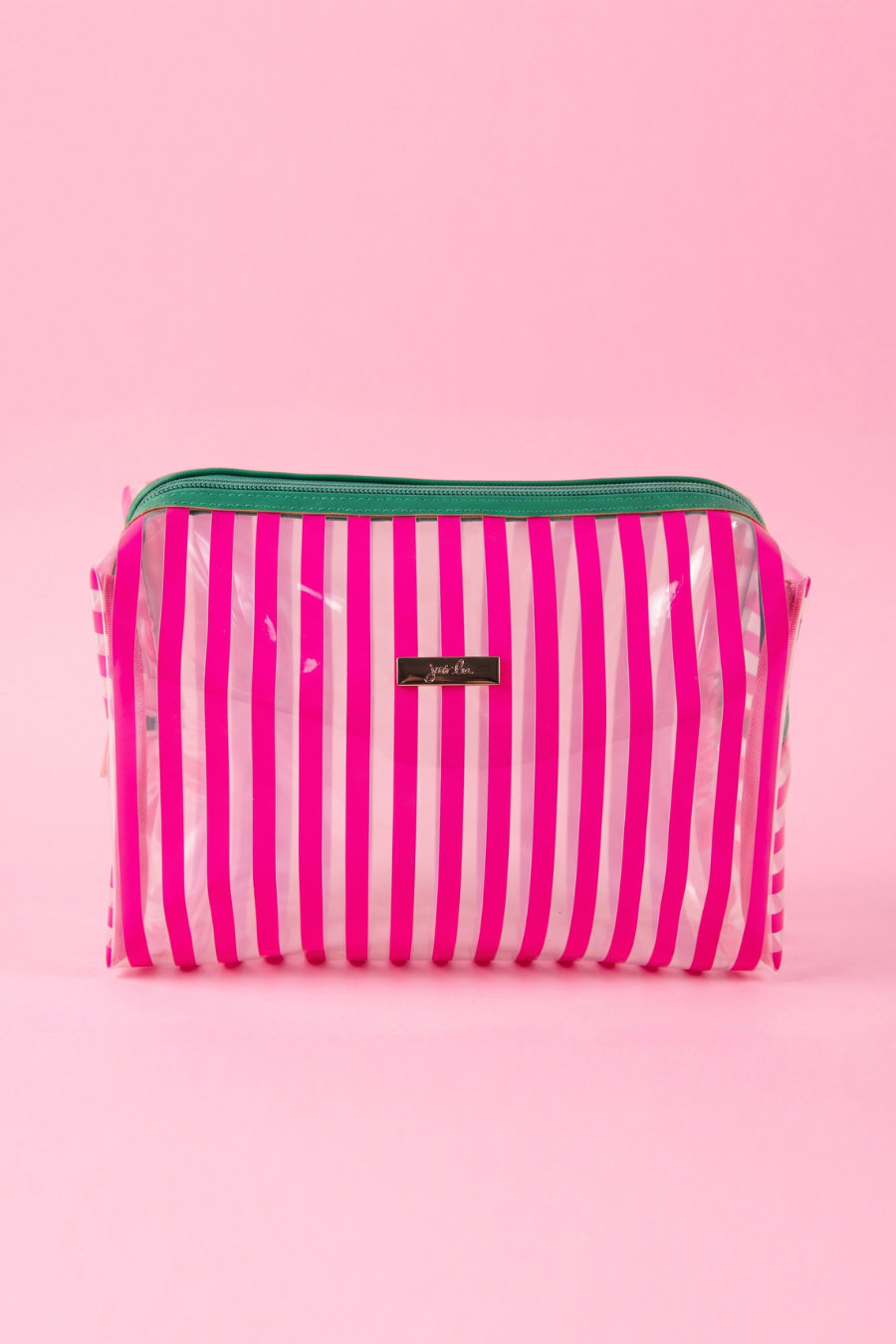 Watermelon Stripes Cosmetic Bag