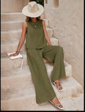 Suhkasana Two-Piece Loose Pullover Set ****FINAL SALE****