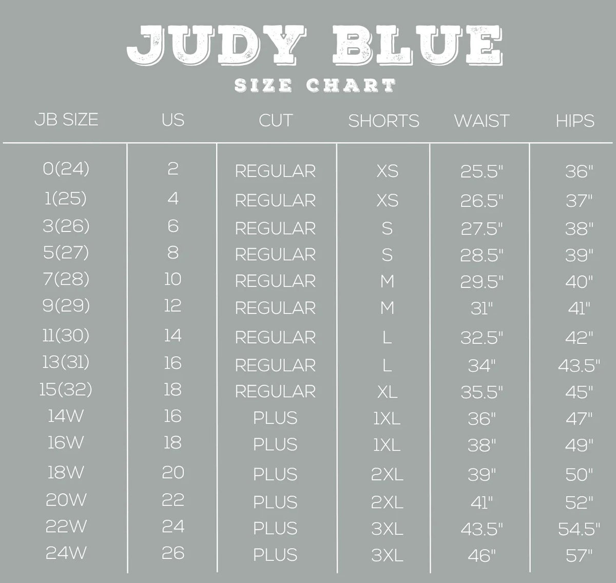High Rise Slim Fit Judy Blue Shorts ***FINAL SALE***