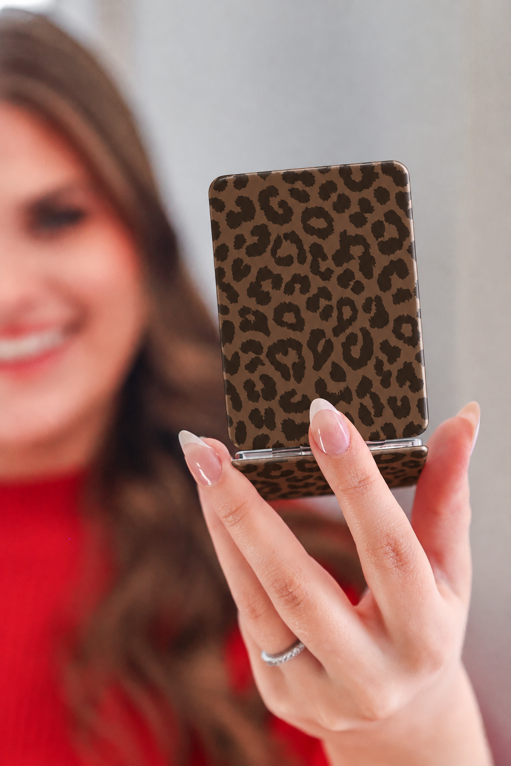 Compact Mirror – Coco Leopard